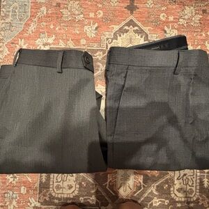 Men’s Dress Pants Bundle – 36W (J.Crew NWT 36x30 + Brooks Brothers 36x32) Gray